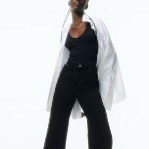 H&M Black Wide Leg Women's Jeans